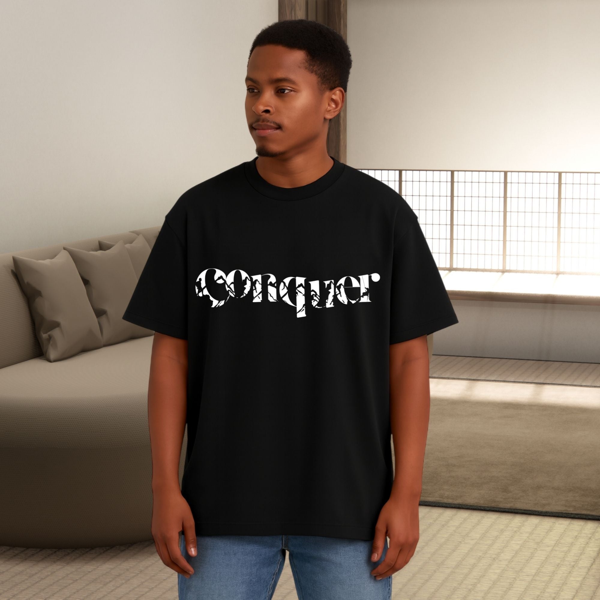 CONQUER L Unisex Oversized Standard T-Shirt