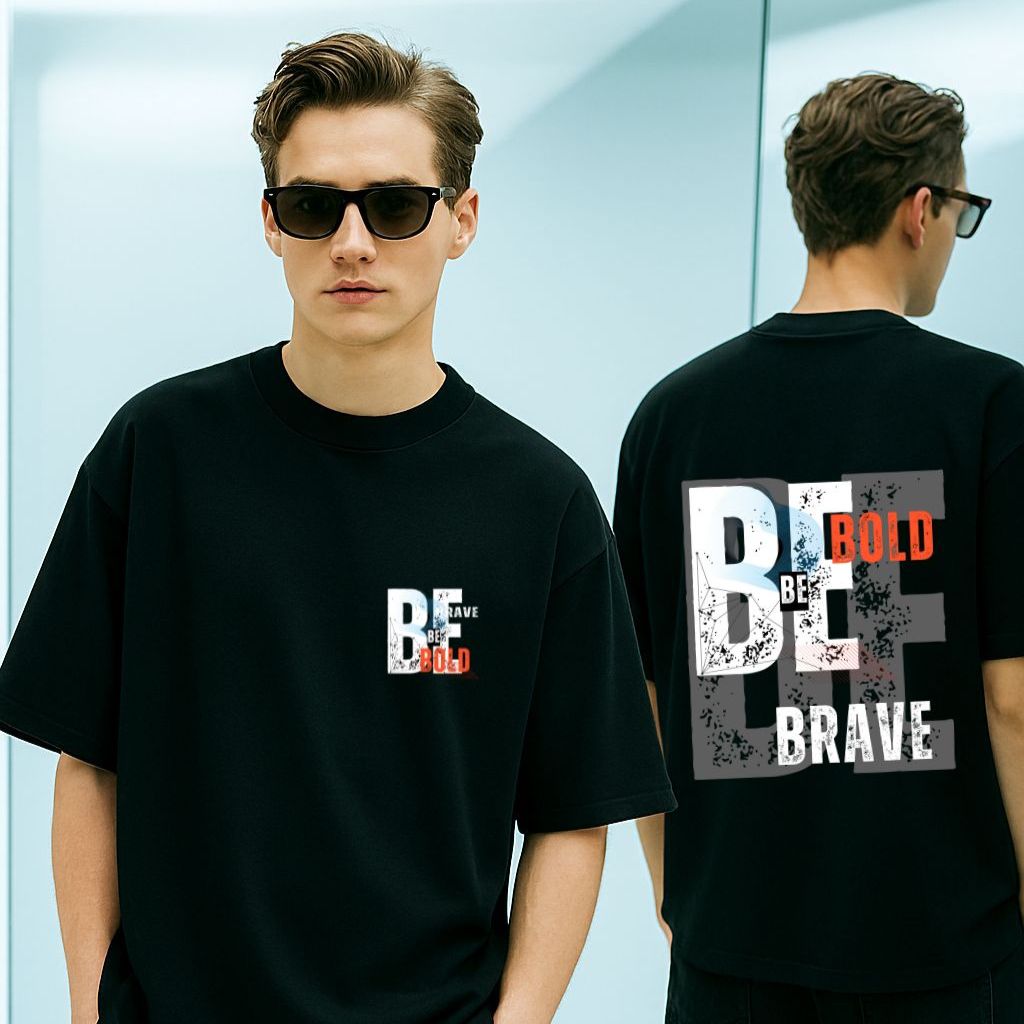 BE BOLD B Unisex Oversized Classic T-Shirt