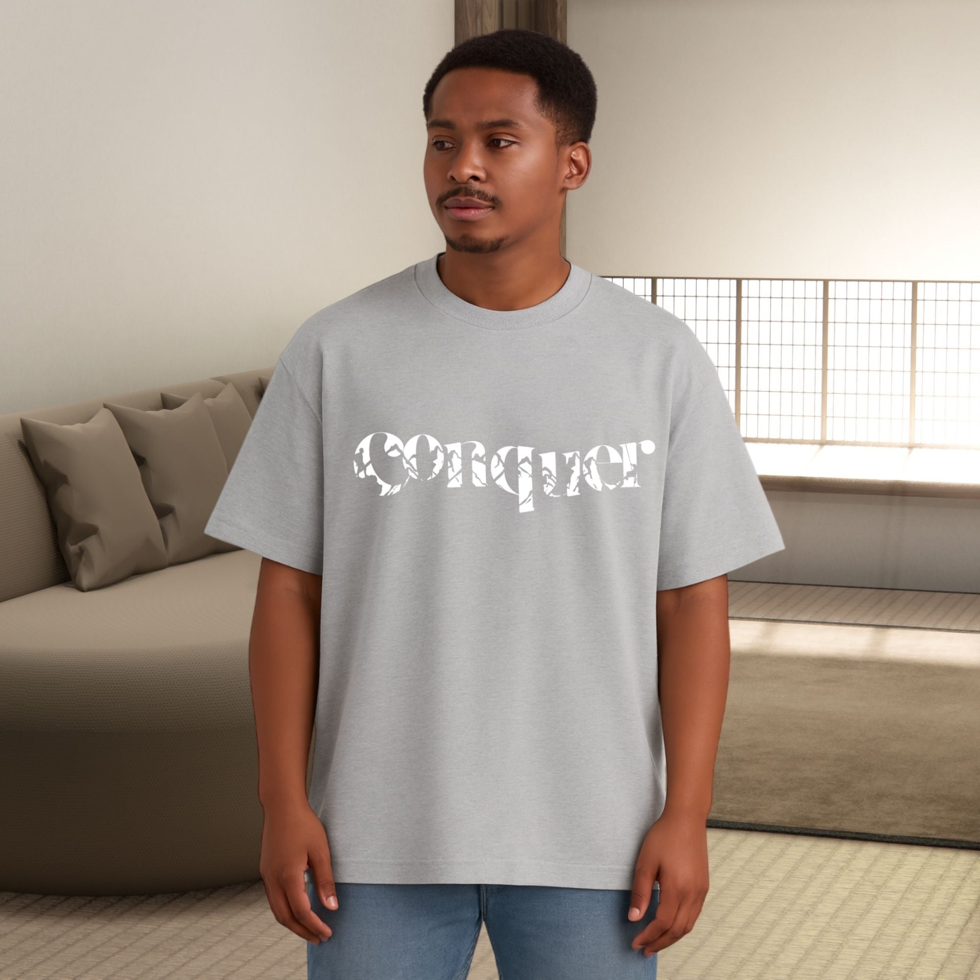 CONQUER L Unisex Oversized Standard T-Shirt