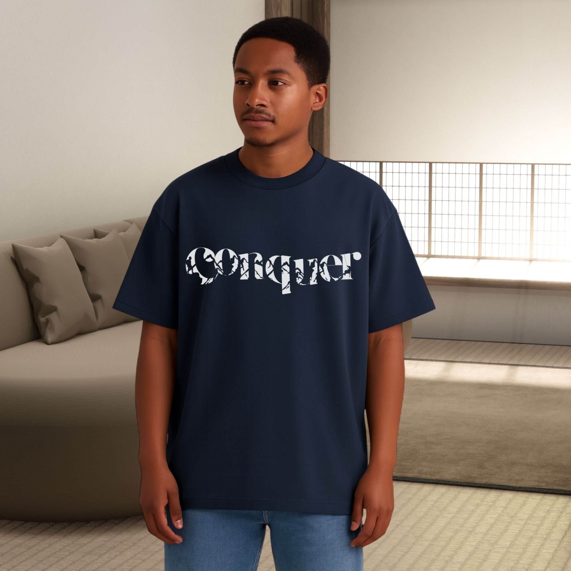 CONQUER L Unisex Oversized Standard T-Shirt