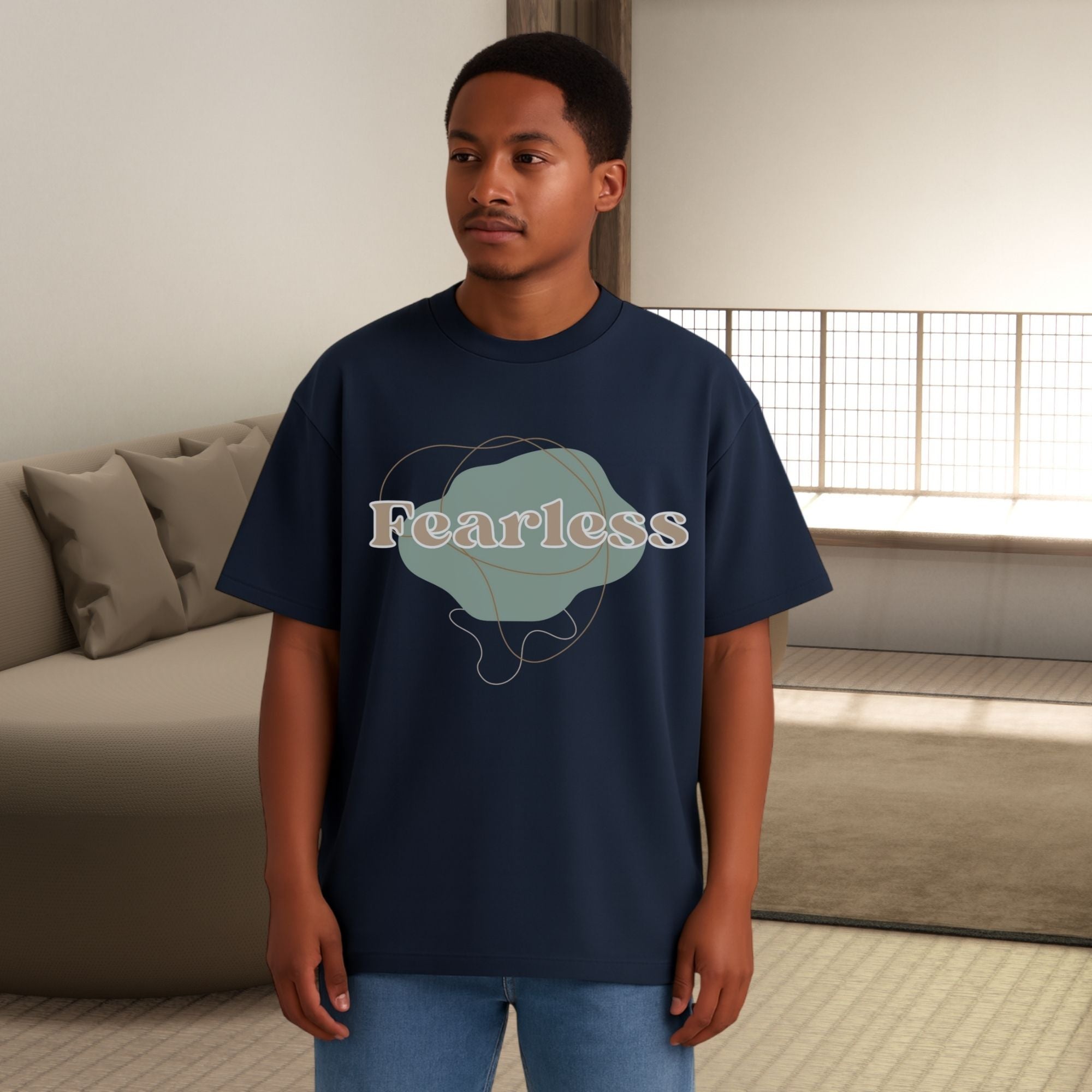 FEARLESS3 L Unisex Oversized Standard T-Shirt