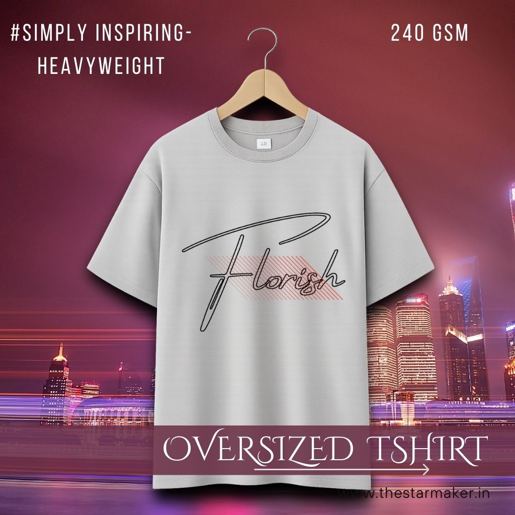 FLORISH2 H Unisex Oversized Classic T-Shirt