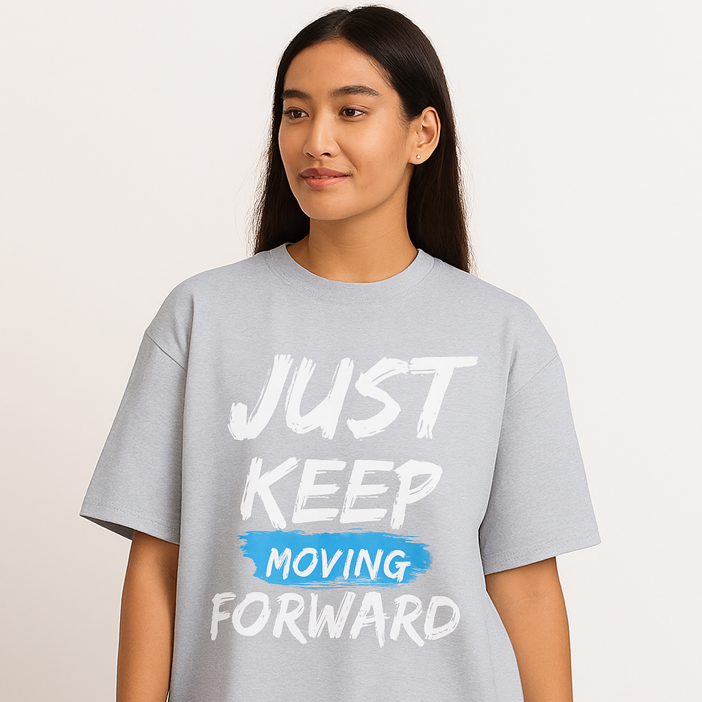 KEEP MOVING H Unisex Oversized Classic T-Shirt