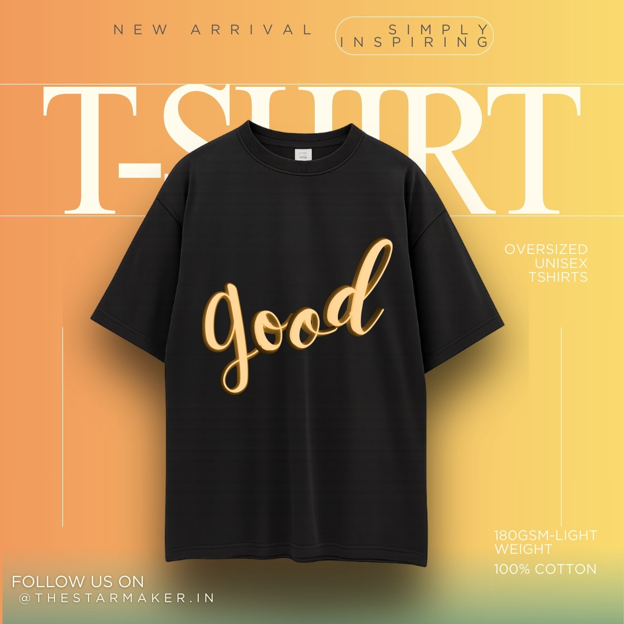 GOOD L Unisex Oversized Standard T-Shirt