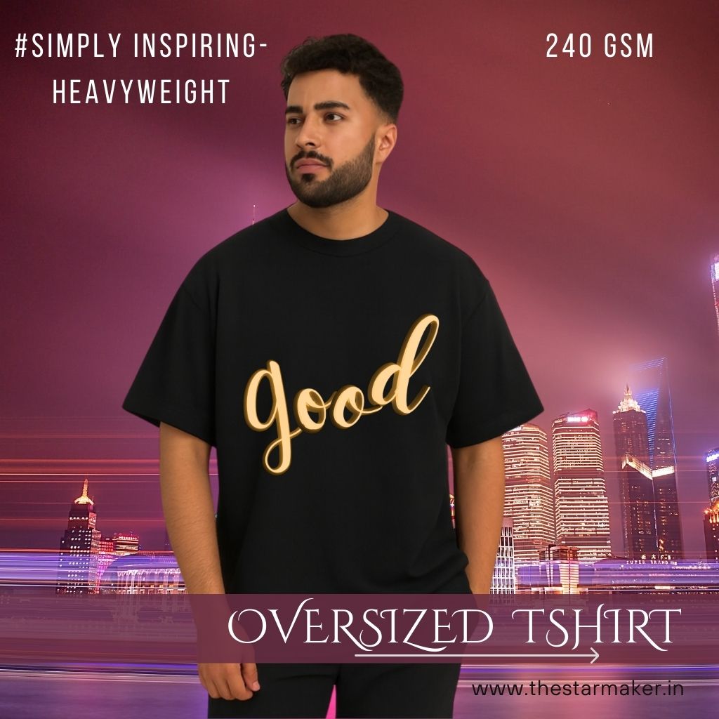 GOOD H Unisex Oversized Classic T-Shirt