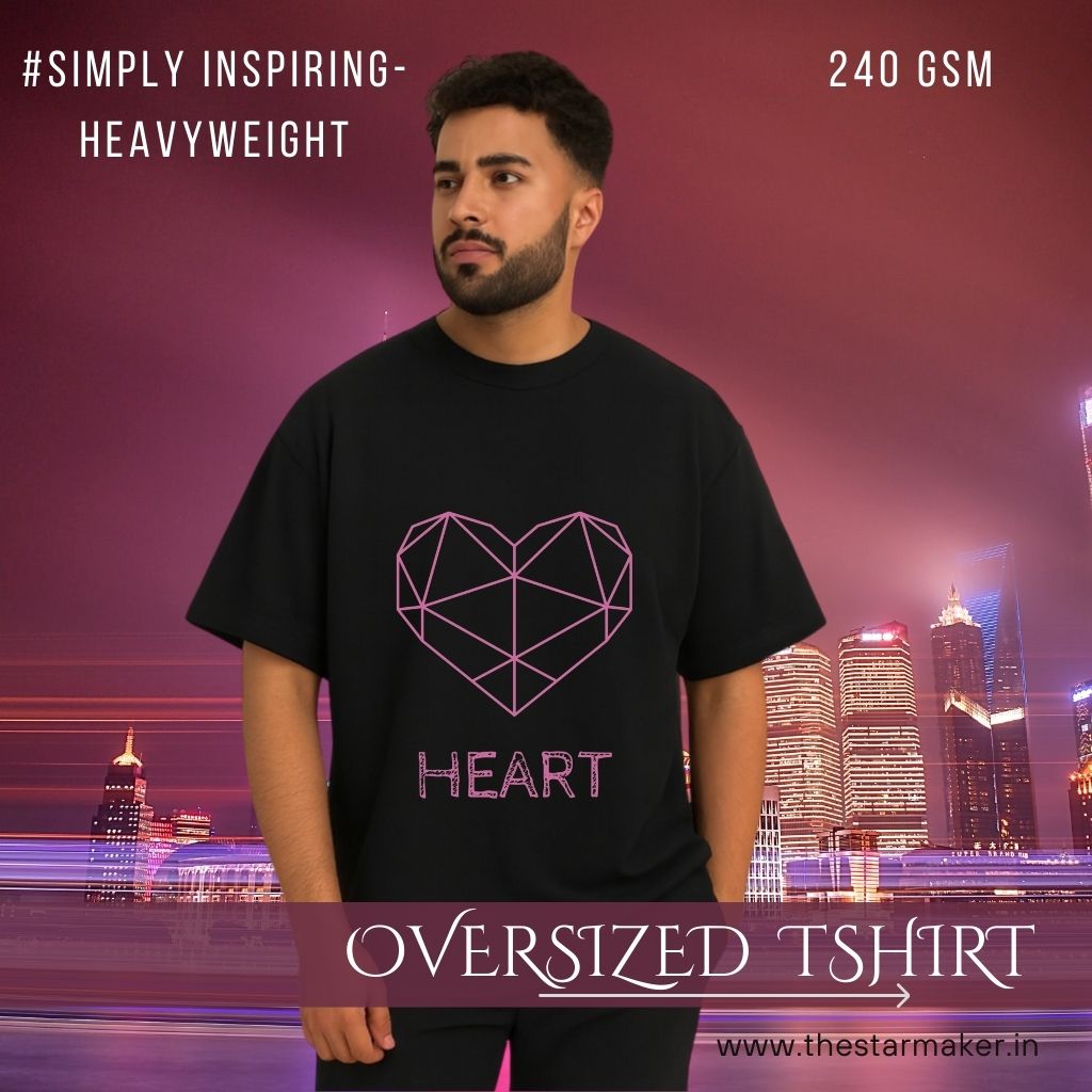 HEART H Unisex Oversized Classic T-Shirt