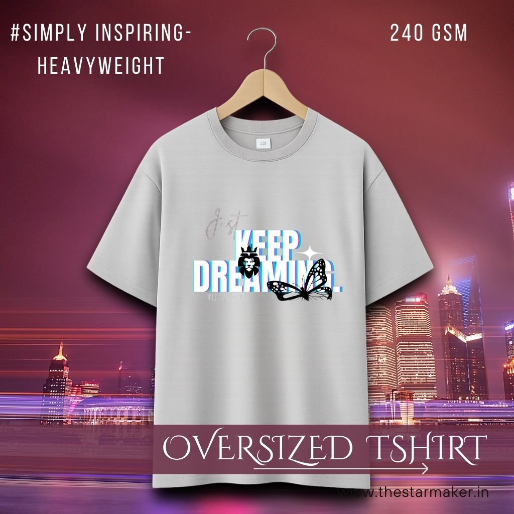 KEEP DREAMING H Unisex Oversized Classic T-Shirt