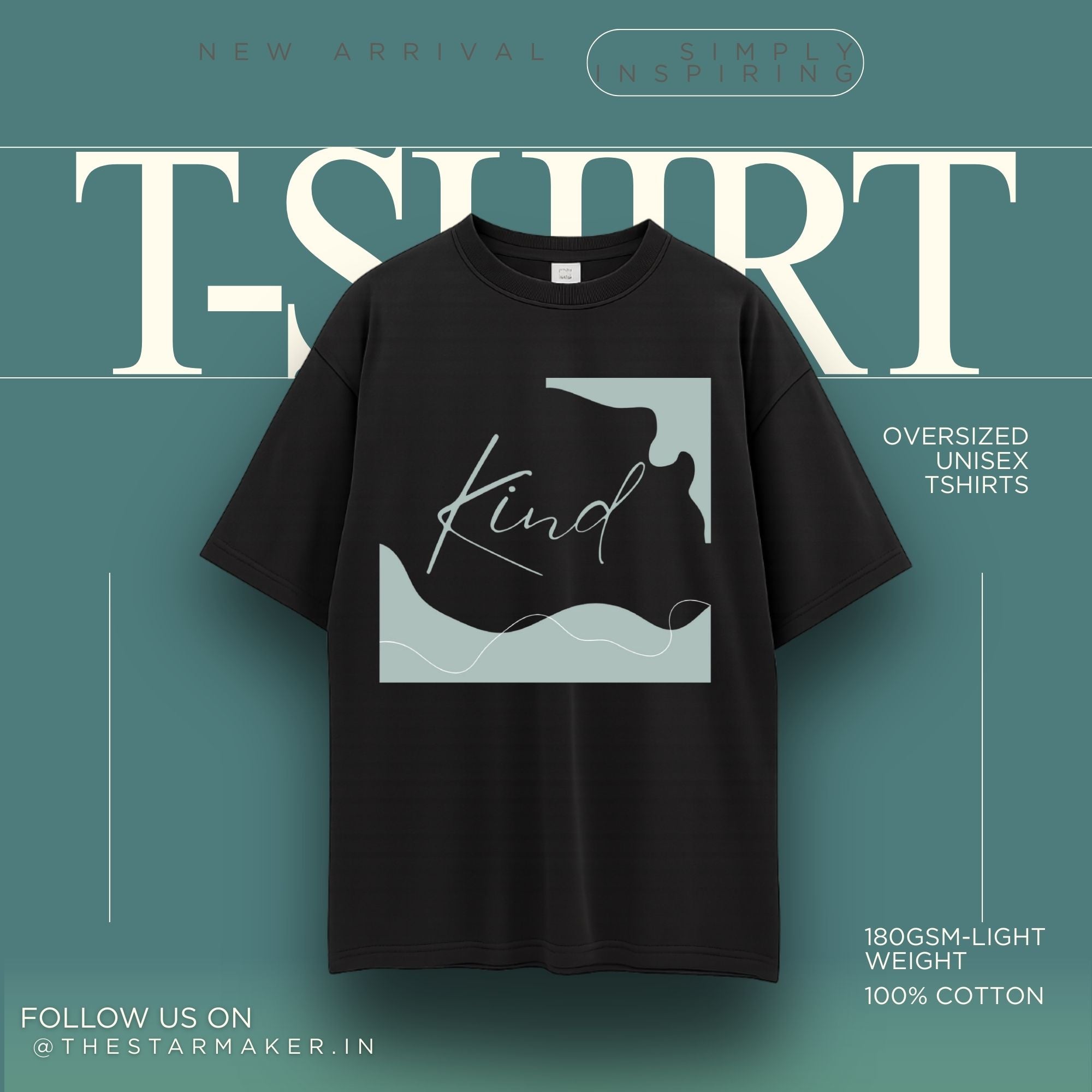 KIND L Unisex Oversized Standard T-Shirt