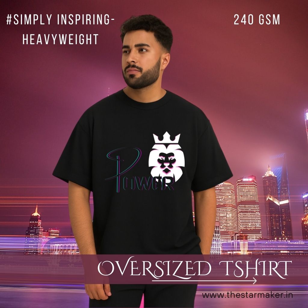 POWER1 H Unisex Oversized Classic T-Shirt