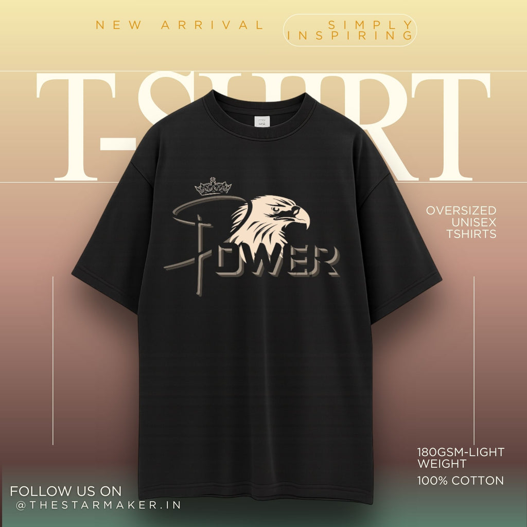 POWER3 L Unisex Oversized Standard T-Shirt