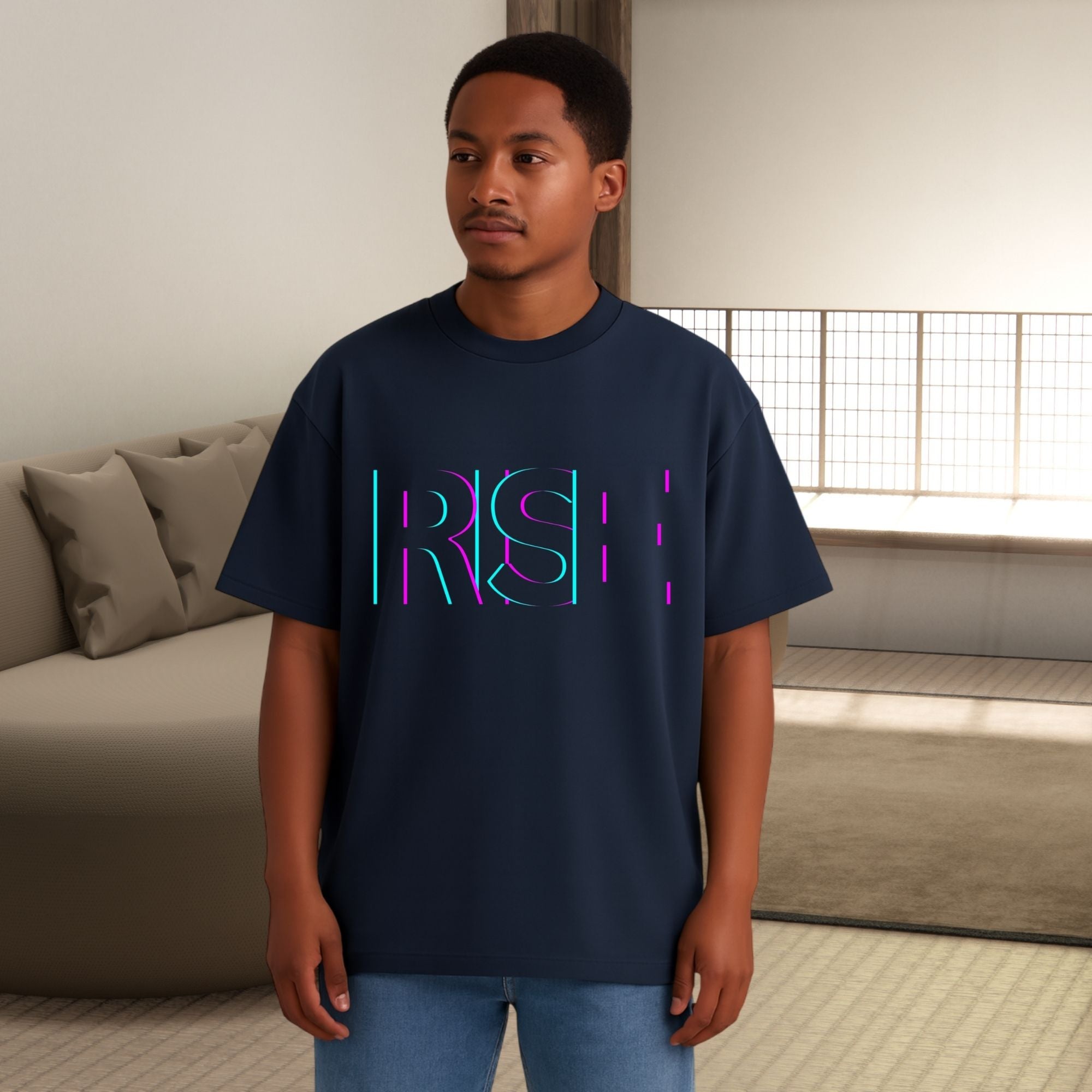 RISE L Unisex Oversized Standard T-Shirt
