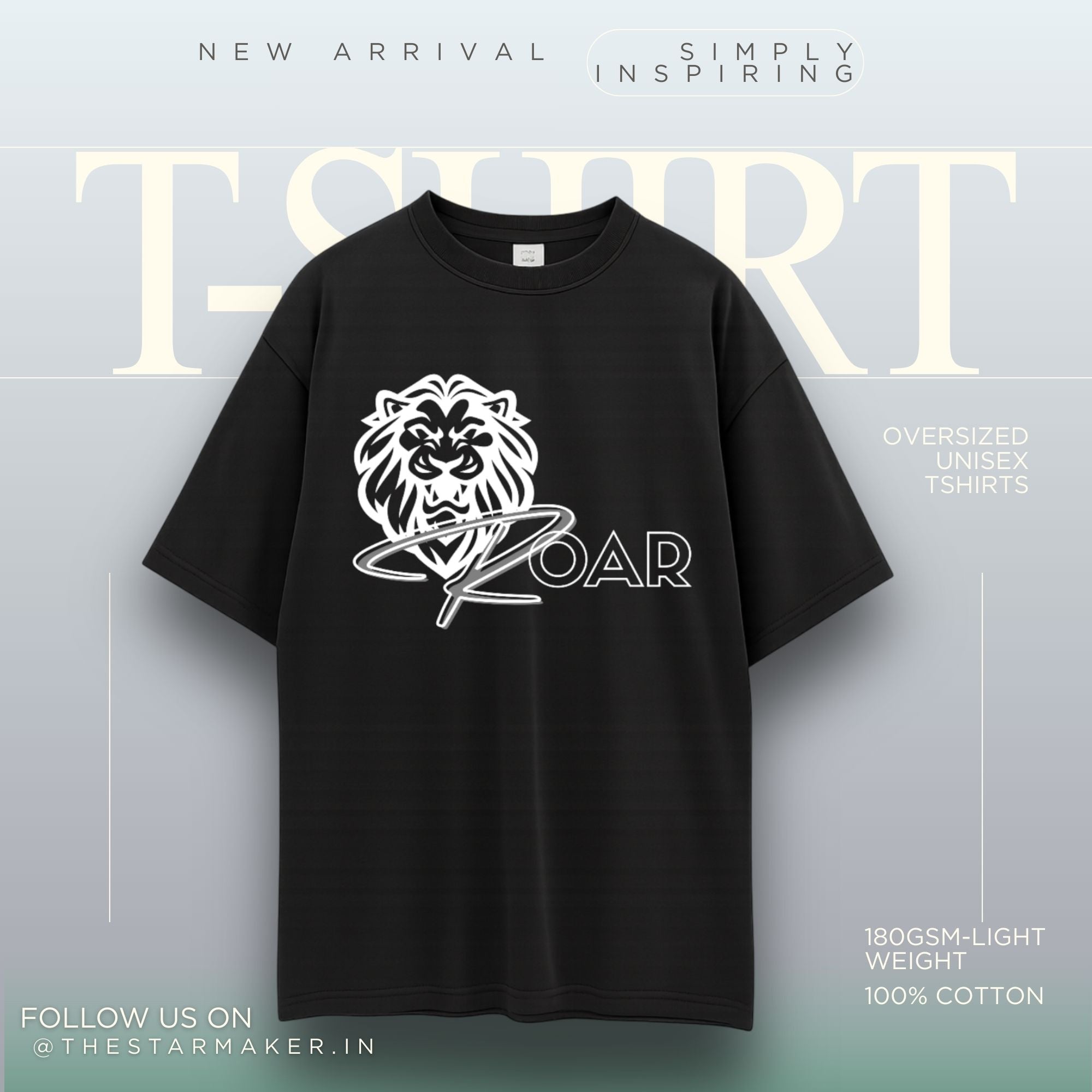 ROAR L Unisex Oversized Standard T-Shirt