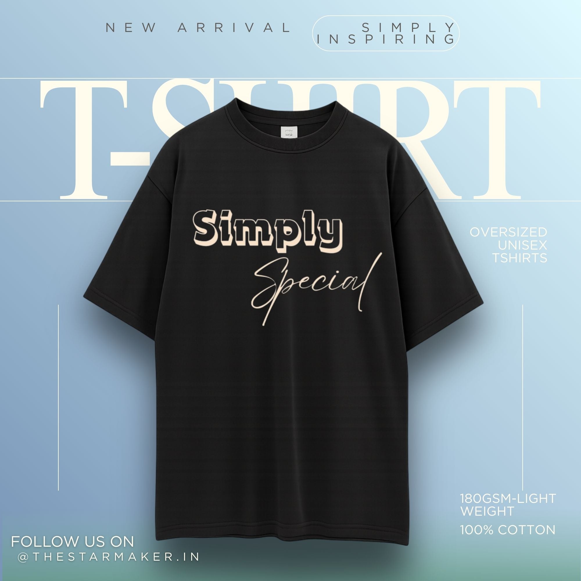 SIMPLY SPECIAL L Unisex Oversized Standard T-Shirt