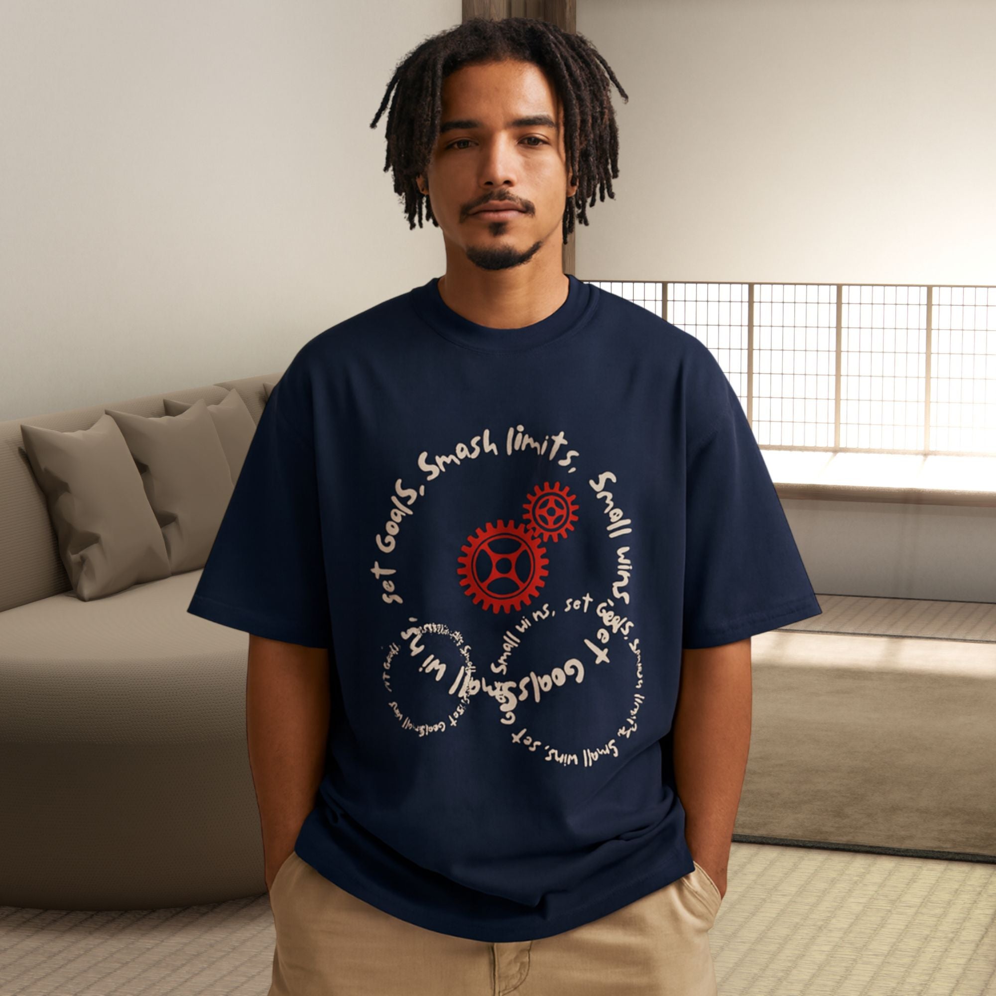 SMASH H Unisex Oversized Classic T-Shirt