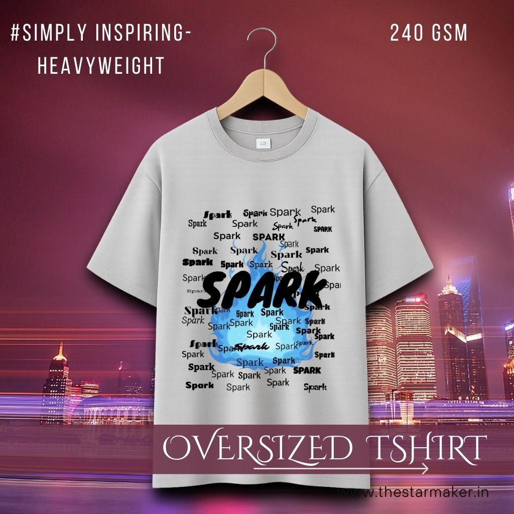 SPARK H Unisex Oversized Classic T-Shirt