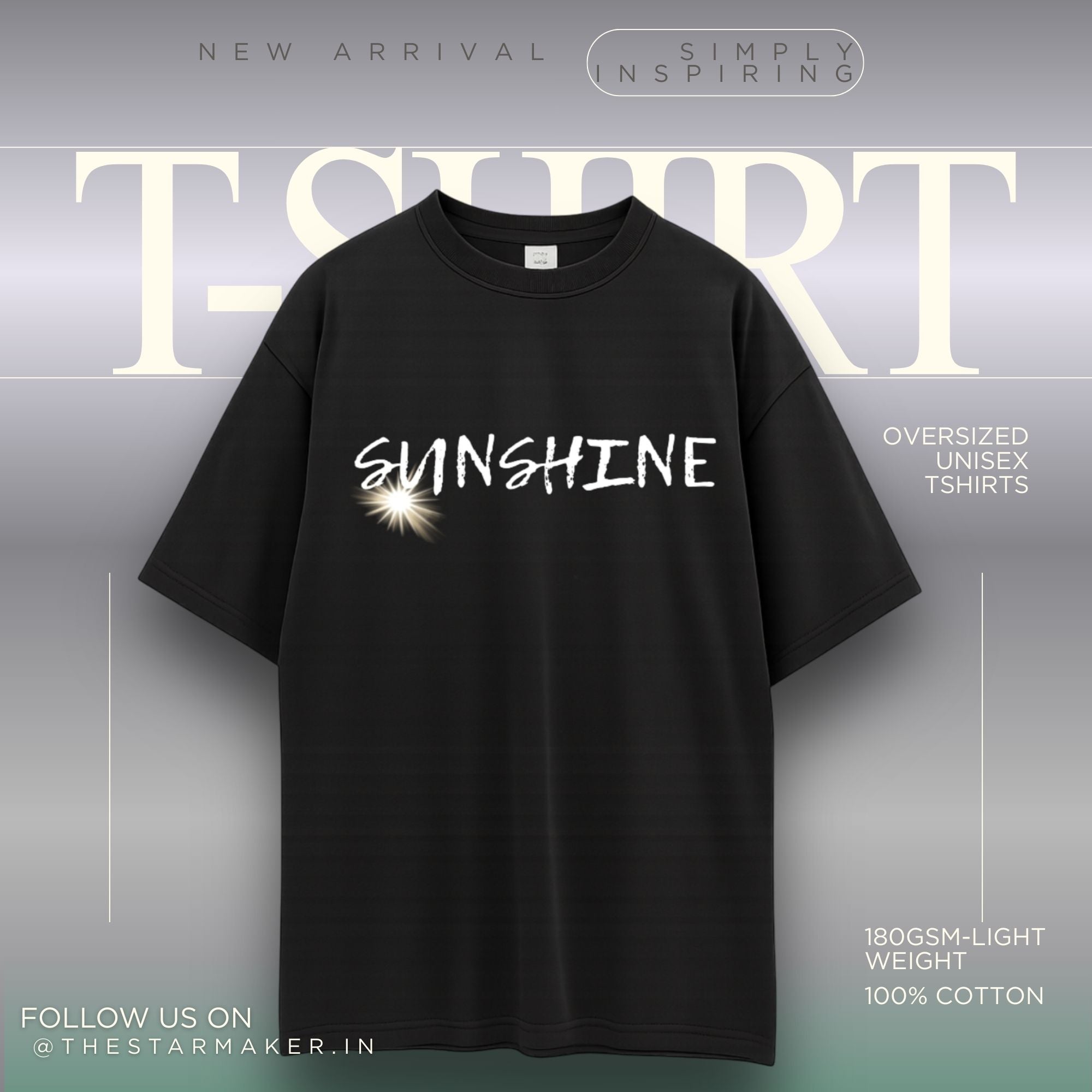 SUNSHINE2 Unisex Oversized Standard T-Shirt