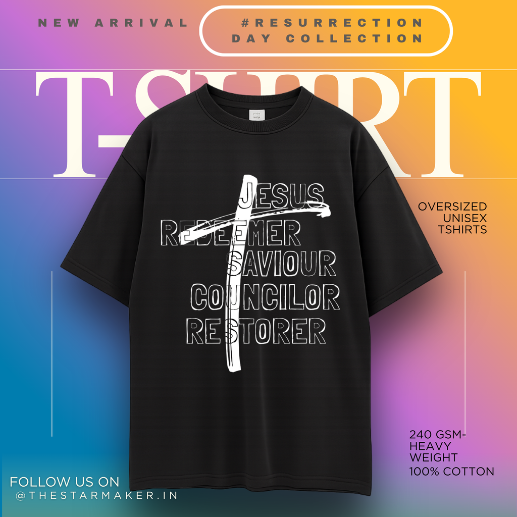 REDEEMER Unisex Oversized Classic T-Shirt