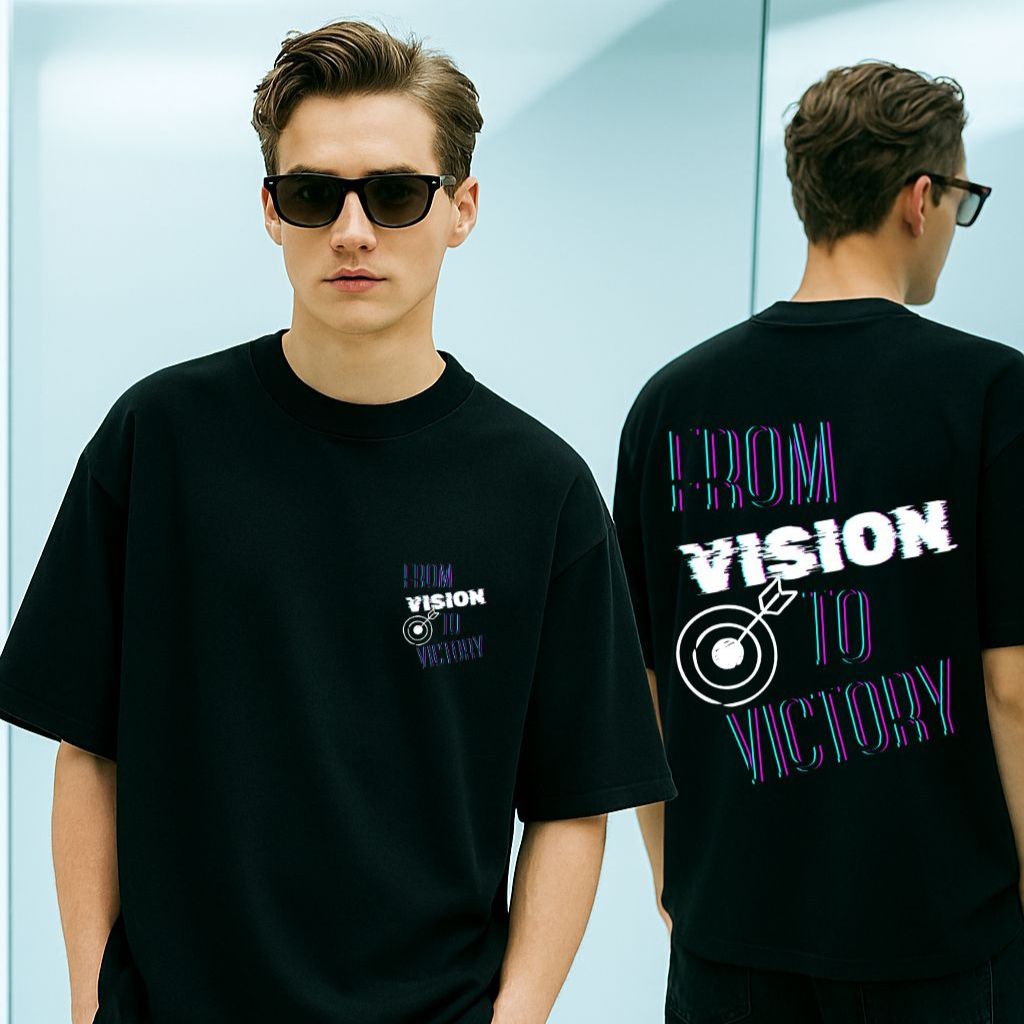 VISION B Unisex Oversized Classic T-Shirt